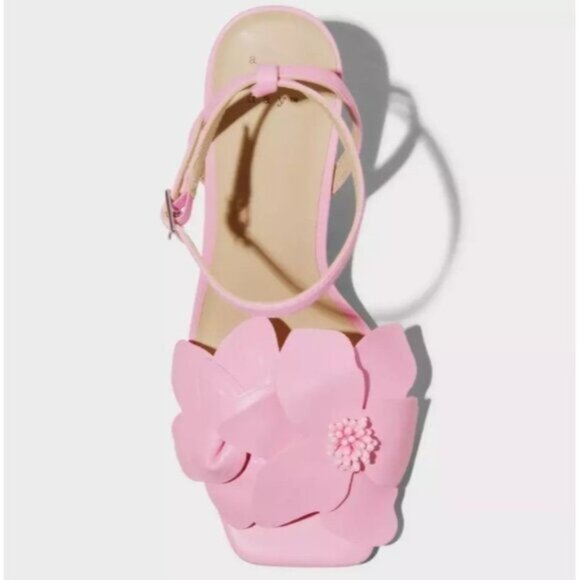 A New Day Size 8.5 Antonette Heels Pink 3” Heel New No Box - Picture 3 of 4